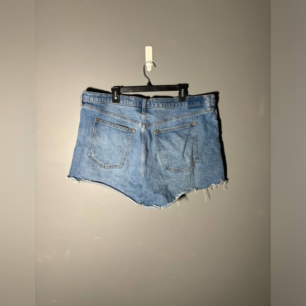 Abercrombie & Fitch The 90s Relaxed Cutoff High Rise Shorts Size 20 - Picture 3 of 4